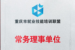 2018年1月-重庆市就业技能培训联盟《常务理事单
